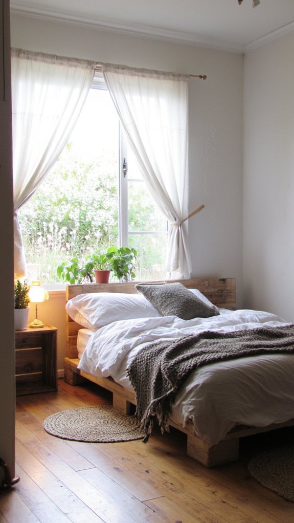 sleek modern low profile beds