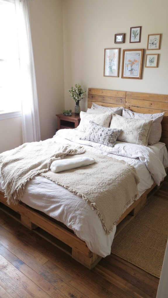 sleek pallet bed enhancements
