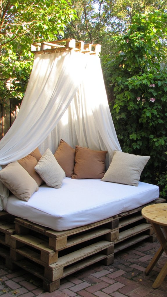 stylish outdoor lounging oasis