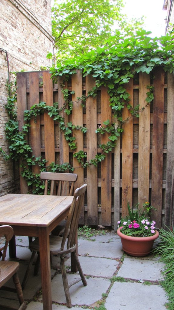 stylish outdoor privacy solution