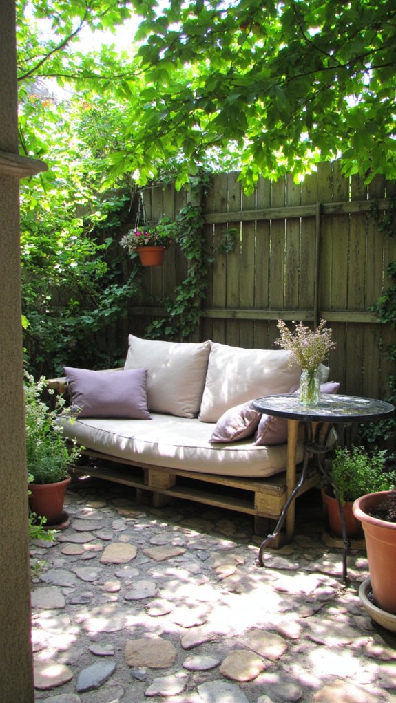 timeless rustic pallet sofas