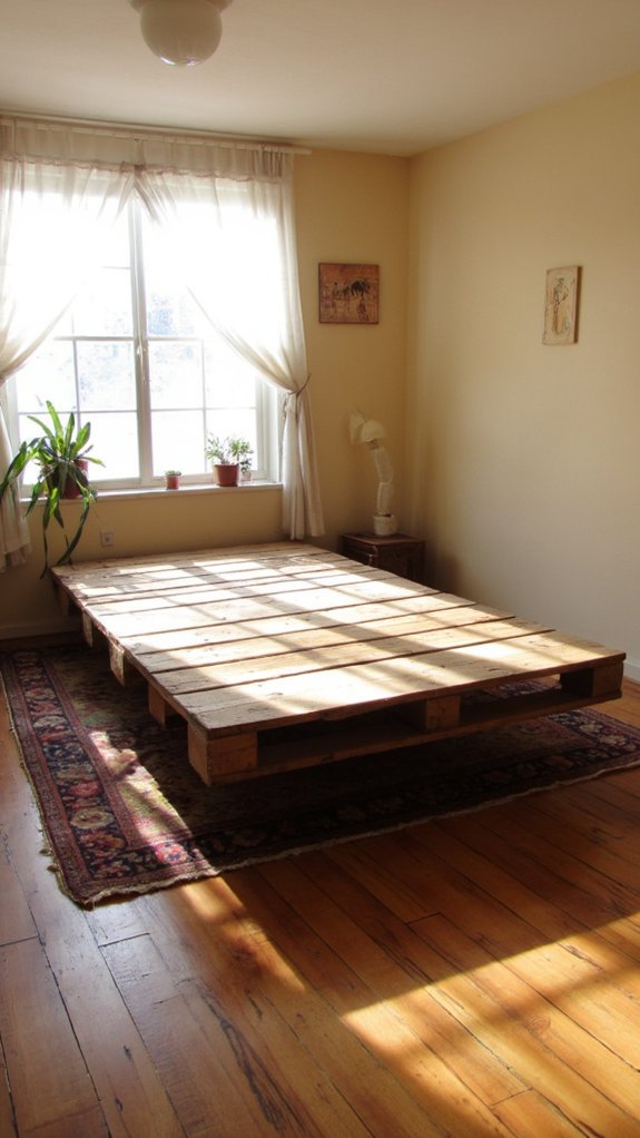 unique floating bed designs