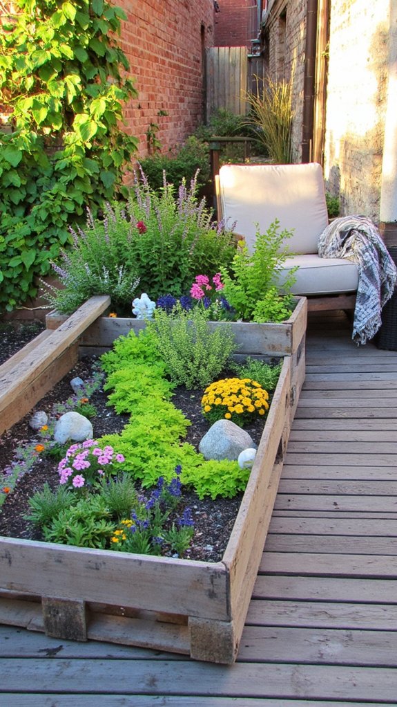 unique reclaimed pallet planters