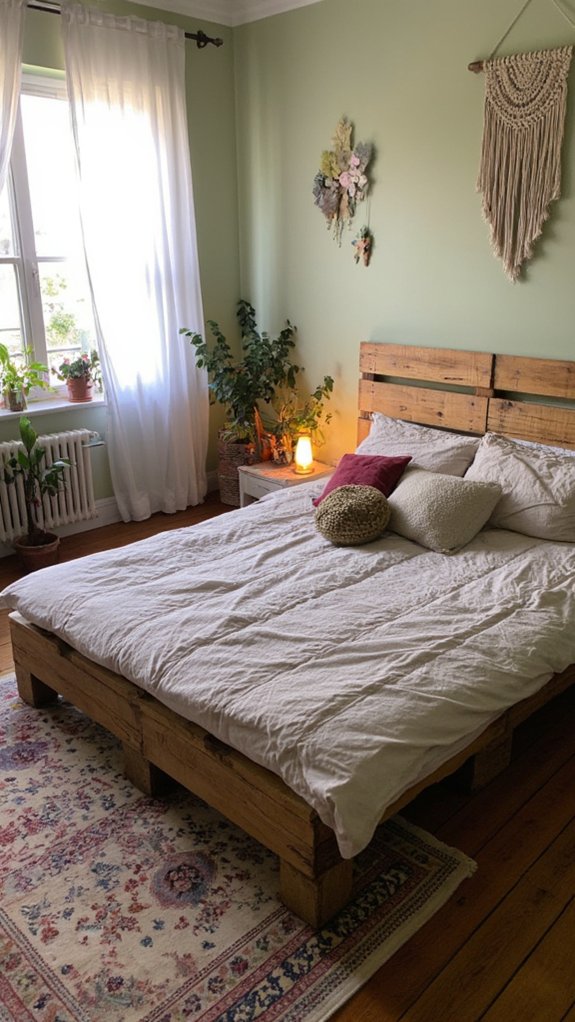 upcycling worn pallet beds