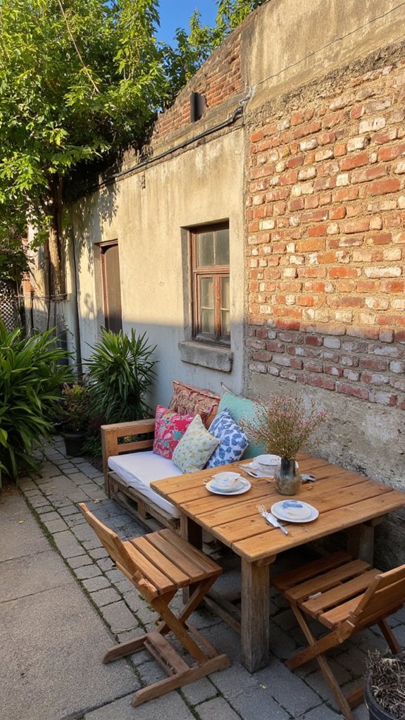 versatile outdoor dining seating