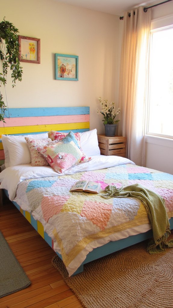 vibrant colors enhance ambiance