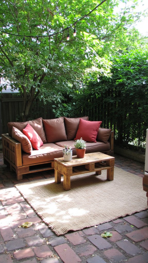 weatherproof your pallet couch