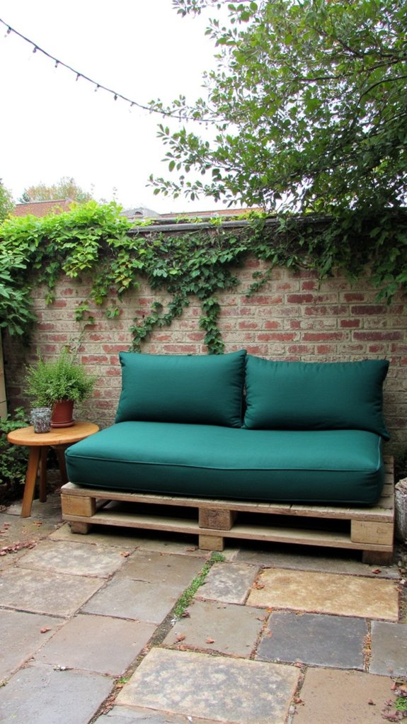 weatherproofing your pallet sofa
