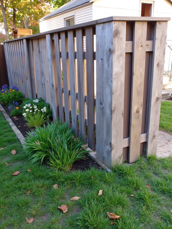 budget friendly pallet fence ideas