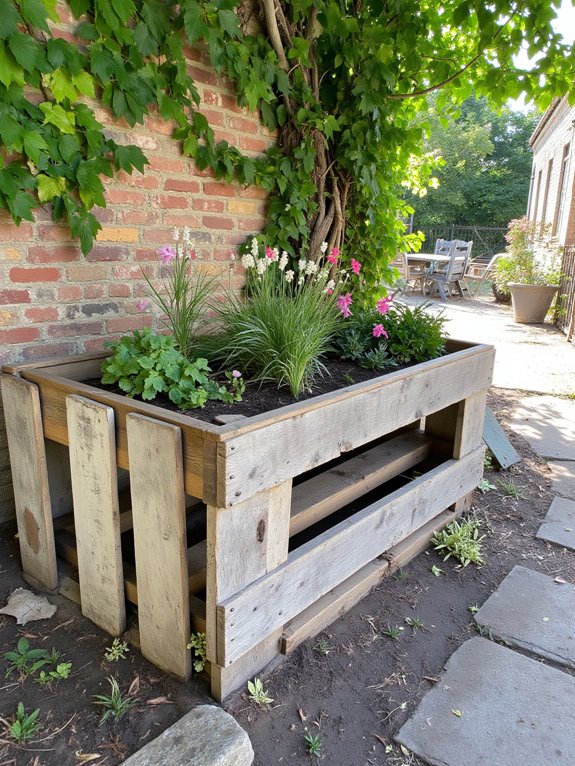 charming eco friendly pallet planter