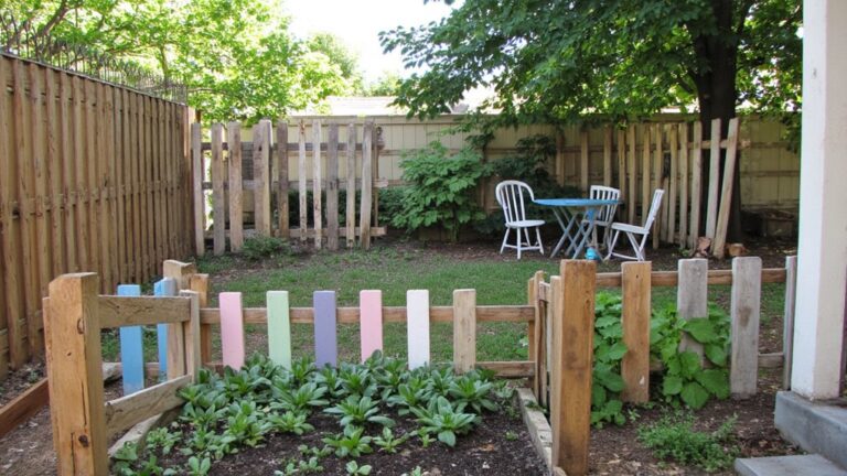 charming pallet fence designs