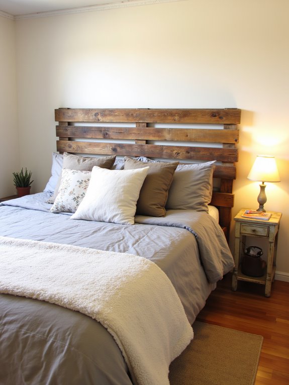chic pallet headboard project