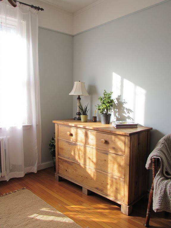 chic reclaimed pallet dresser