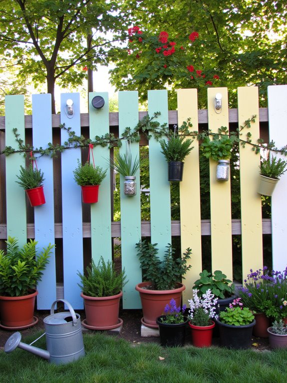 colorful and personalized decor