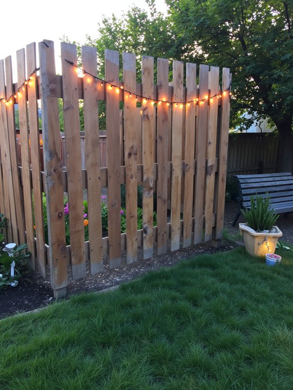 cozy outdoor lighting ambiance