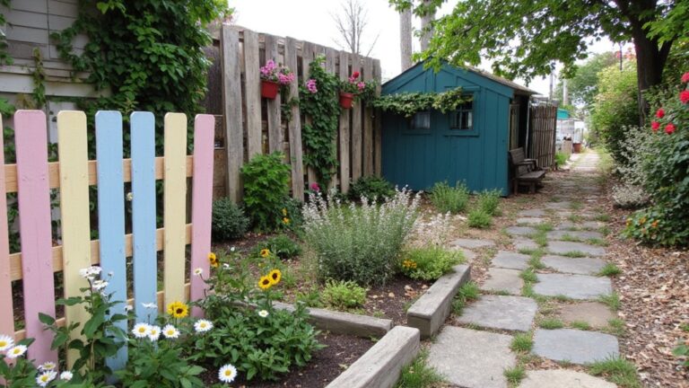 creative pallet fence designs