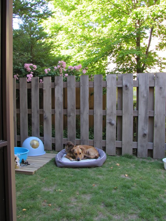 customizable pallet fence safety