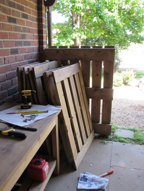 diy pallet fence essentials