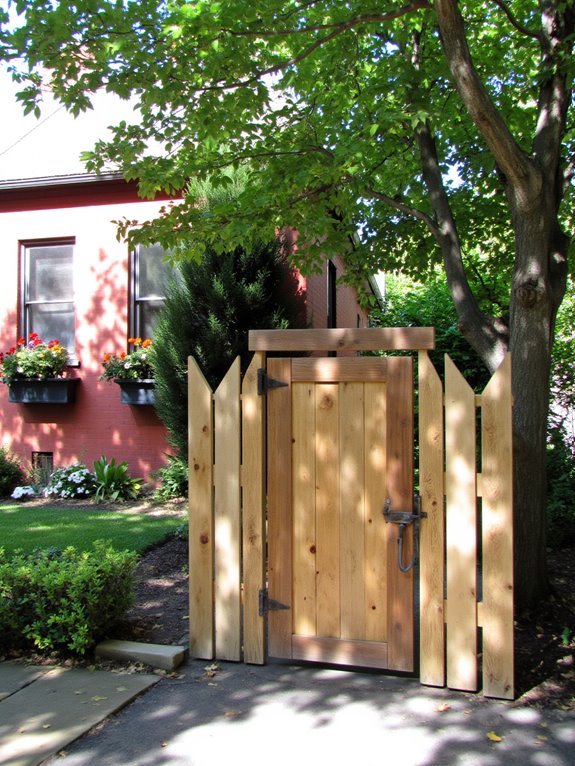 diy pallet fence gate