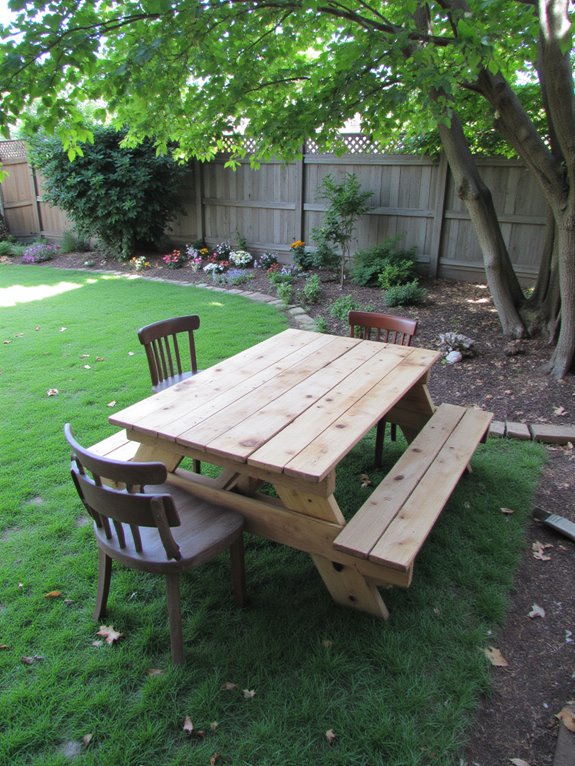 diy pallet picnic table