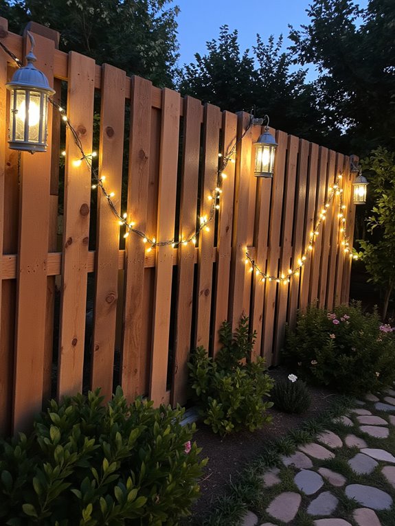 magical backyard lighting enhancements