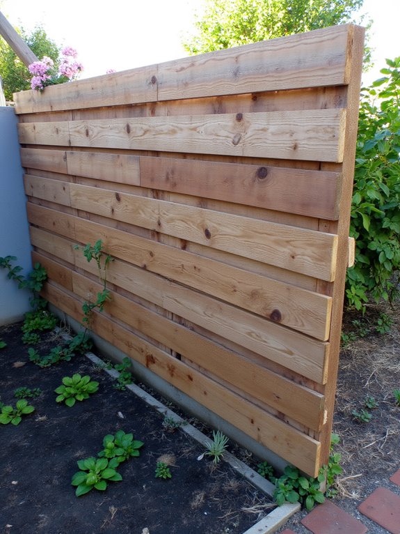 multi level aesthetic yard fencing