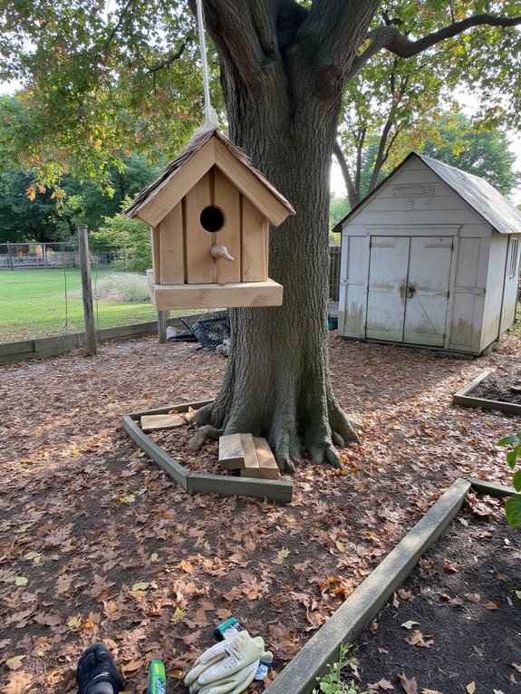 pallet birdhouse for birds