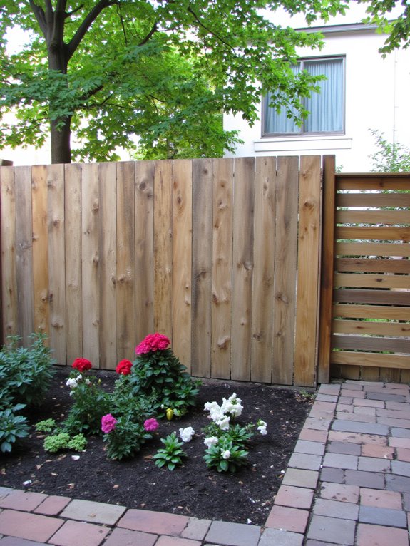 pallet fence orientation choices