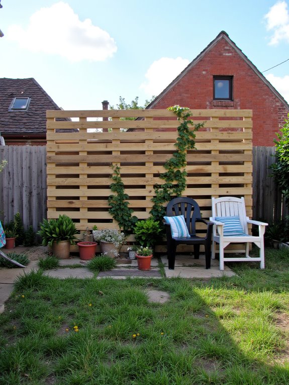 pallet fences for privacy