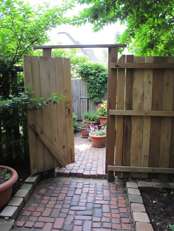 pallet gate design ideas