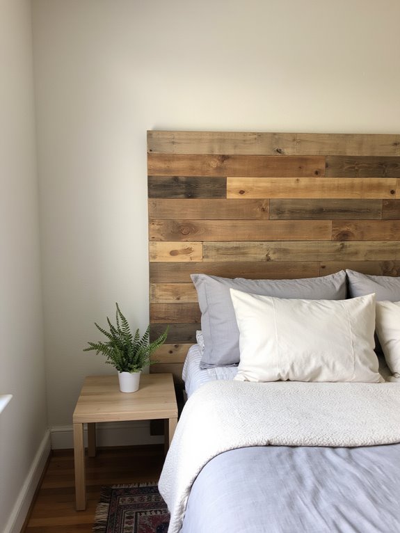 pallet headboard diy project