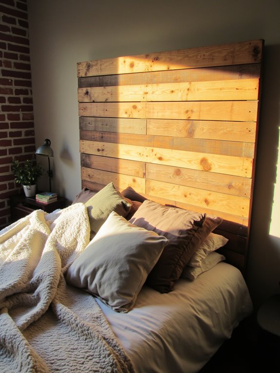 pallet headboard diy project