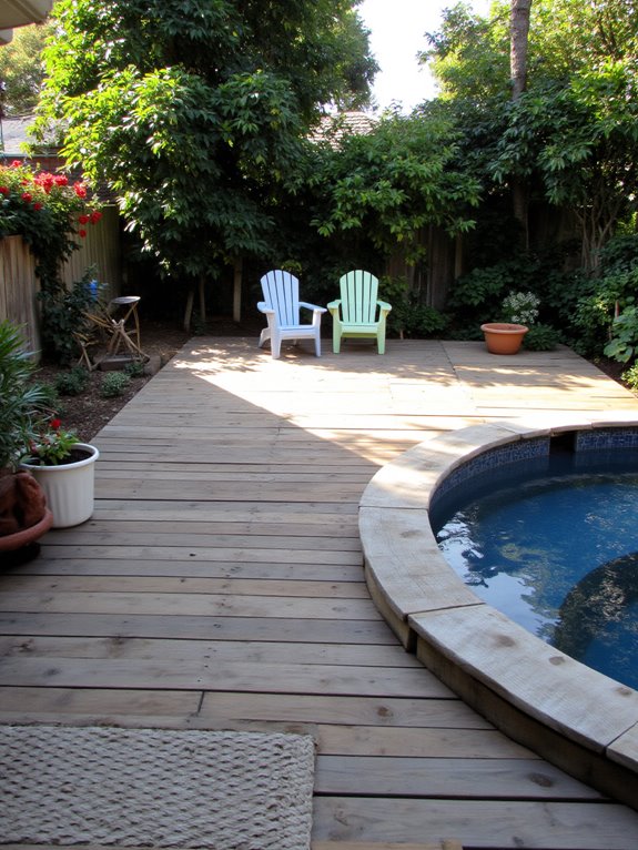 pallet pool deck assembly