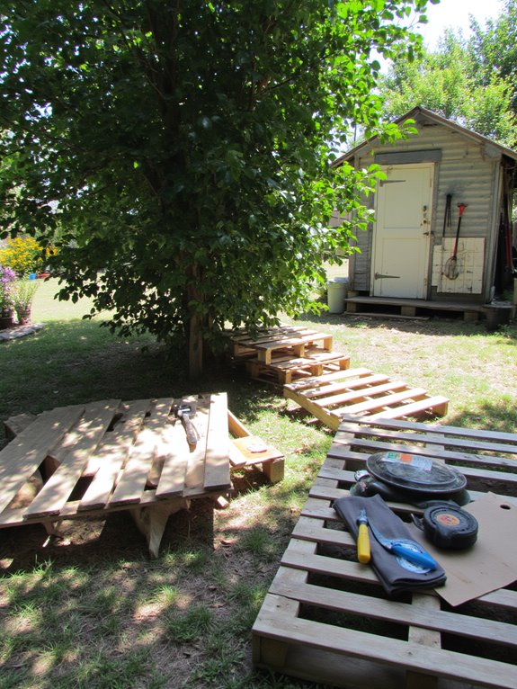 pallet preparation for furniture