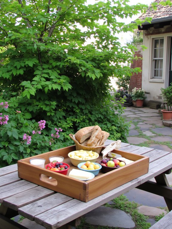 pallet serving tray project