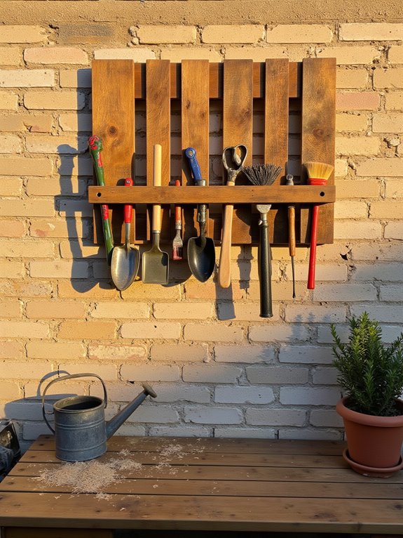 pallet tool organizer project