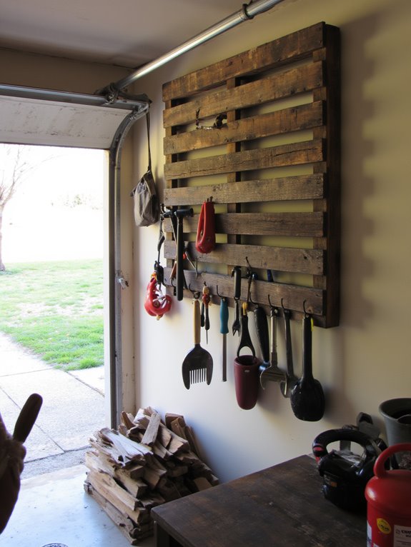 pallet tool organizer project