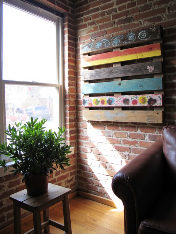 pallet wall art project