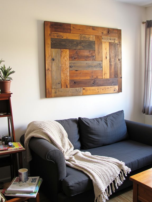 pallet wood decorative art