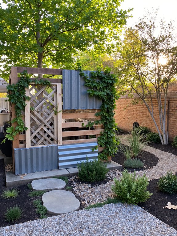 pallets enhanced with accents