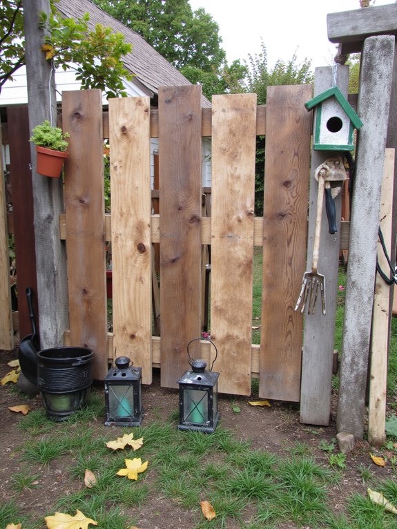 personalize your pallet fence