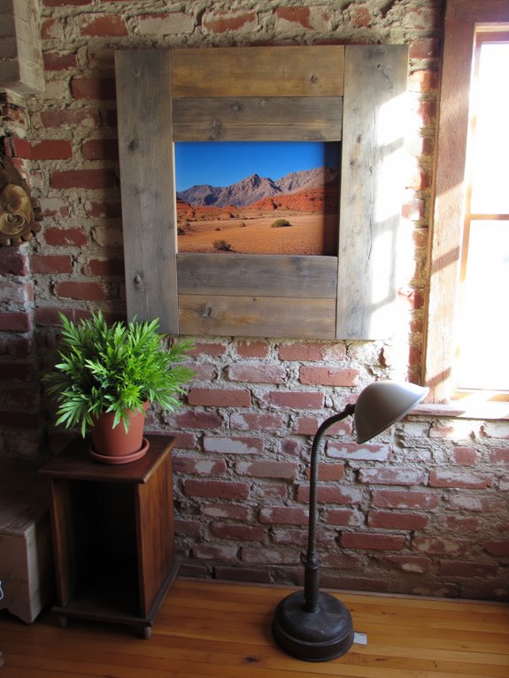 personalized pallet picture frame