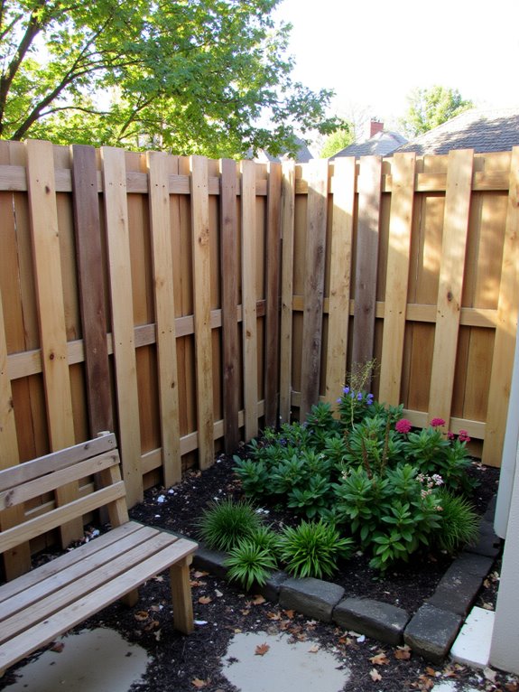 privacy fence height and style