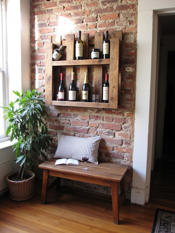 repurpose pallets for wine