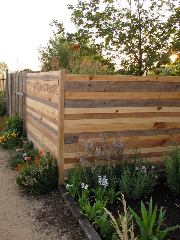 rustic pallet fence charm