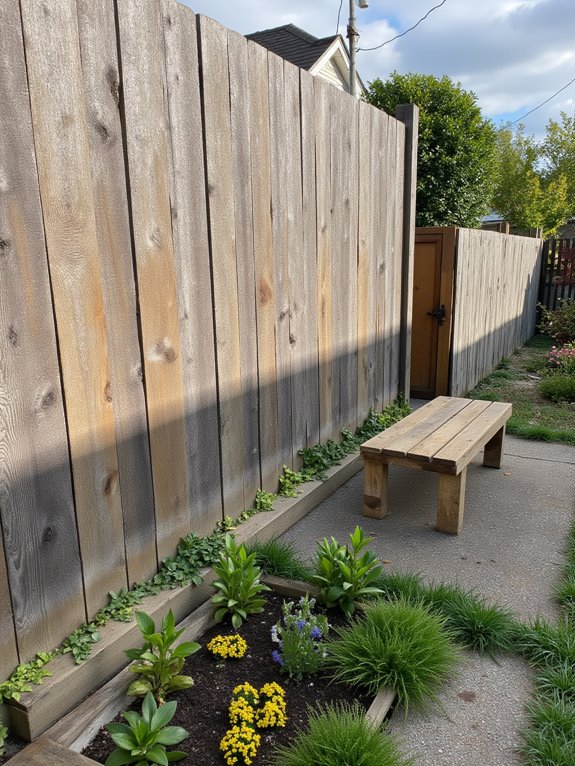 rustic pallet fence ideas