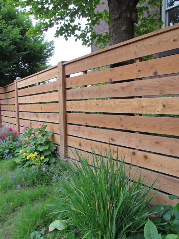 rustic wood pallet fences