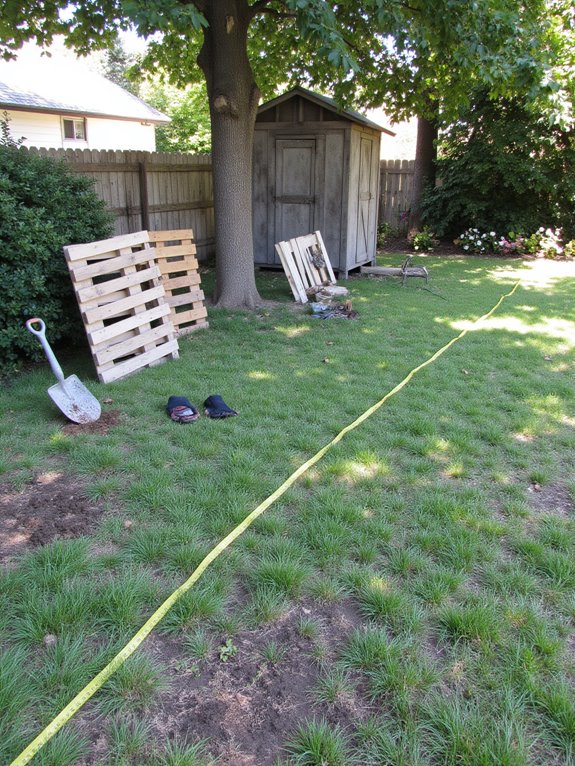 site selection and measurements