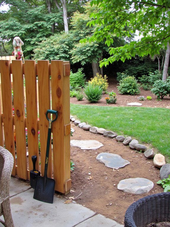 stylish pet safe pallet fence