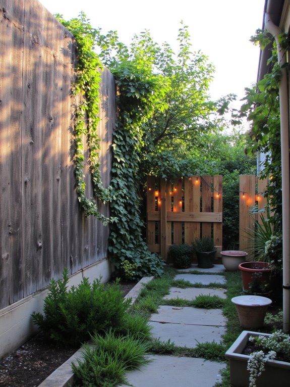 tall vs short pallet fences